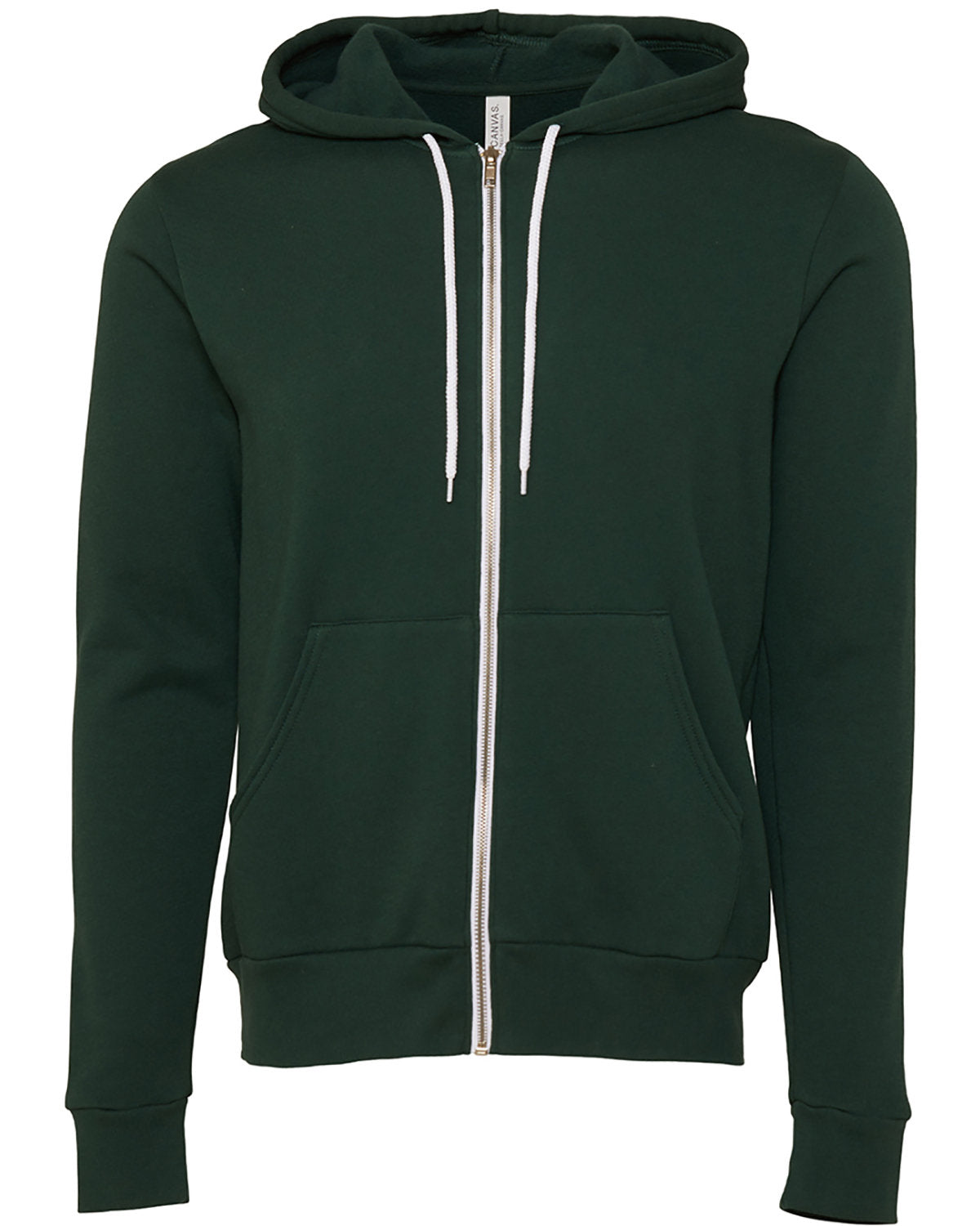 Bella + Canvas Unisex Sponge Fleece Full-Zip Hooded Sweatshirt - Hart County Tourism