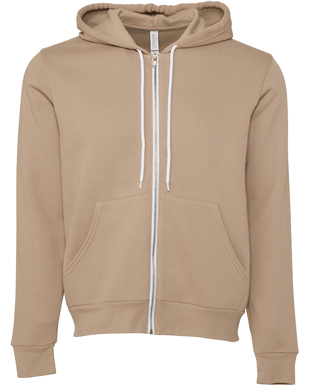 Bella + Canvas Unisex Sponge Fleece Full-Zip Hooded Sweatshirt - Hart County Tourism