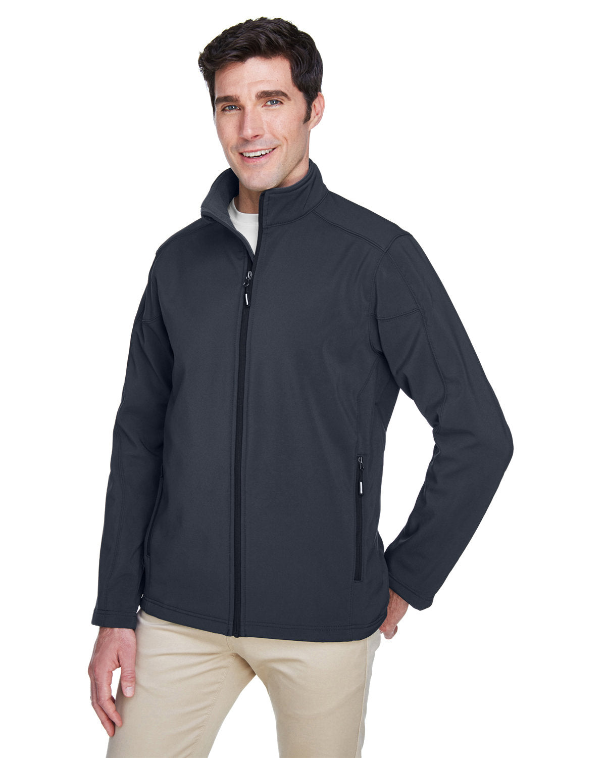 CORE365 Men's Cruise Two-Layer Fleece Bonded Soft Shell Jacket - Hart County Tourism