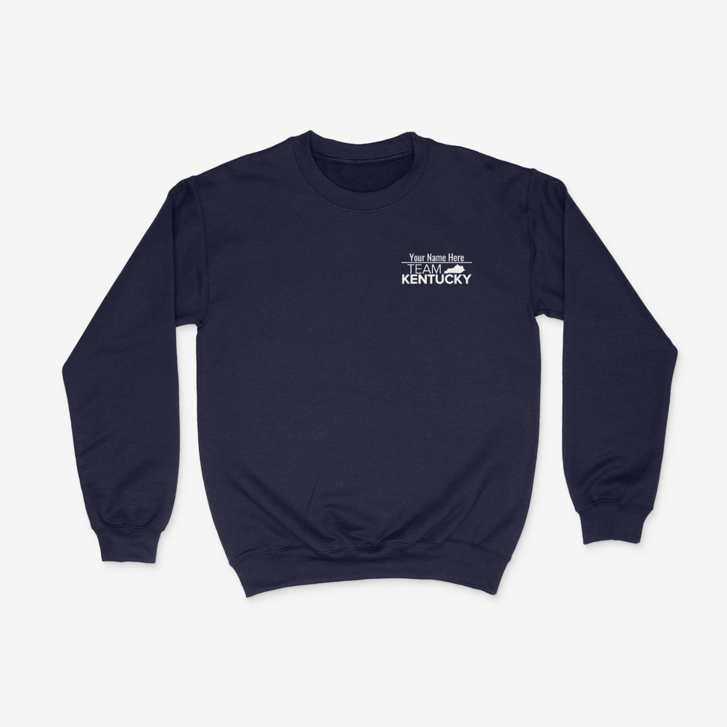 Team Kentucky Gildan Adult Heavy Blend Fleece Crew