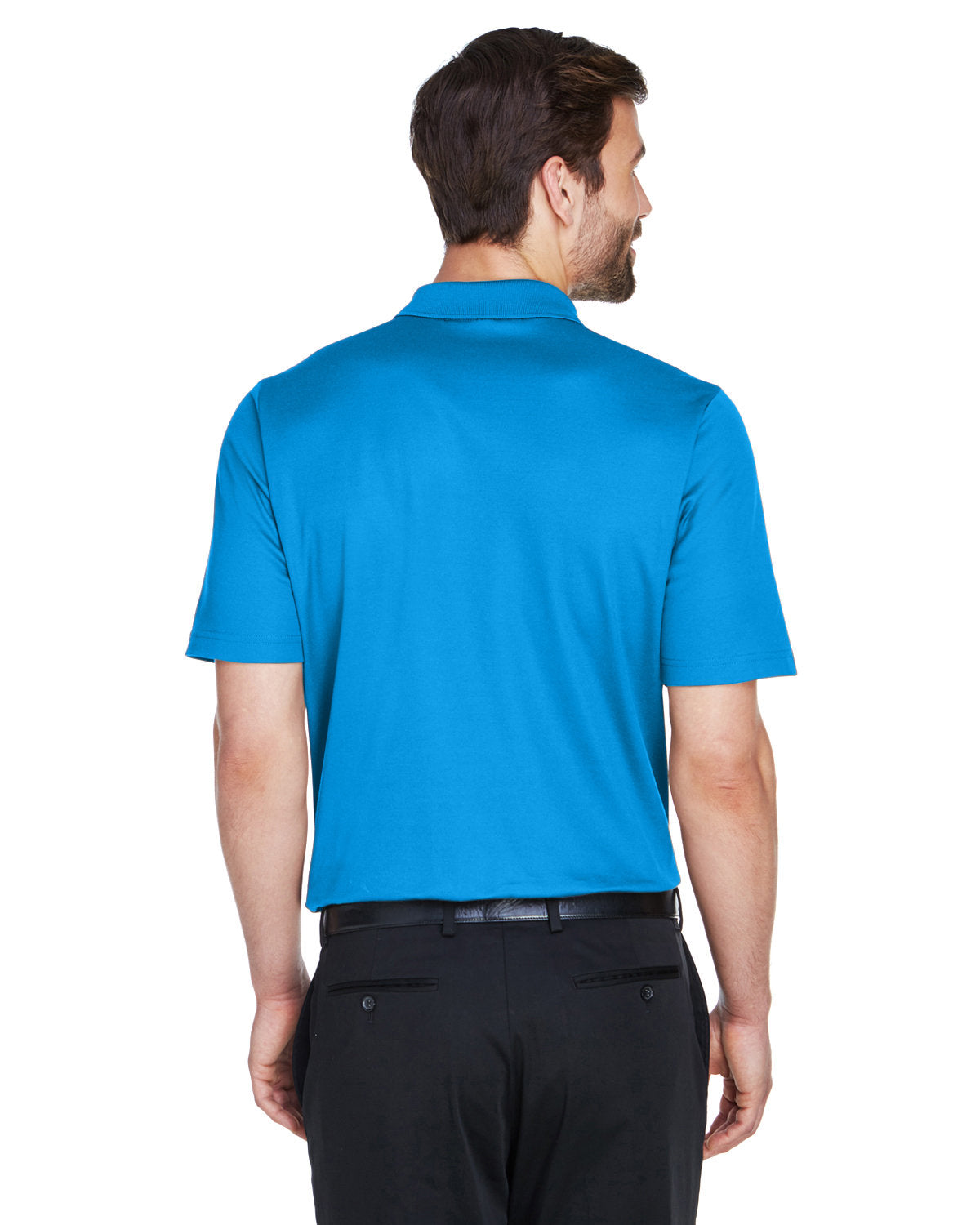 Devon & Jones CrownLux Performance® Men's Plaited Polo - Hart County Tourism
