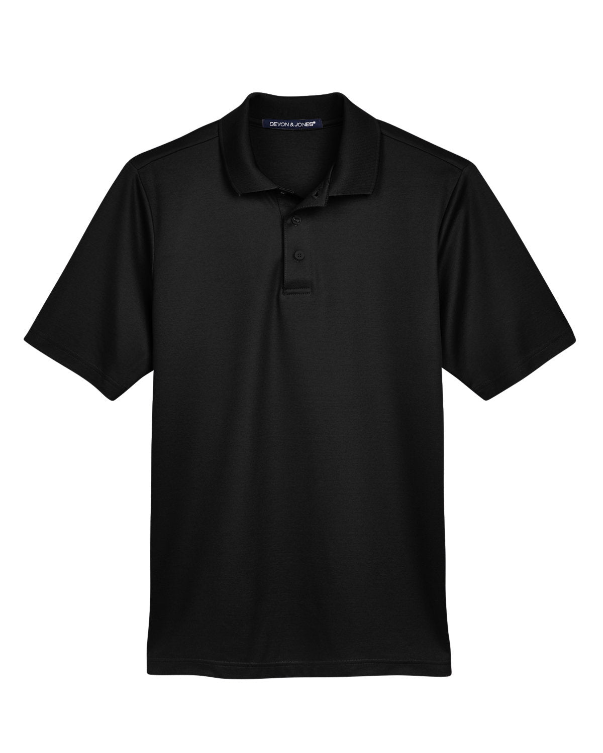 Devon & Jones CrownLux Performance® Men's Plaited Polo - Hart County Tourism