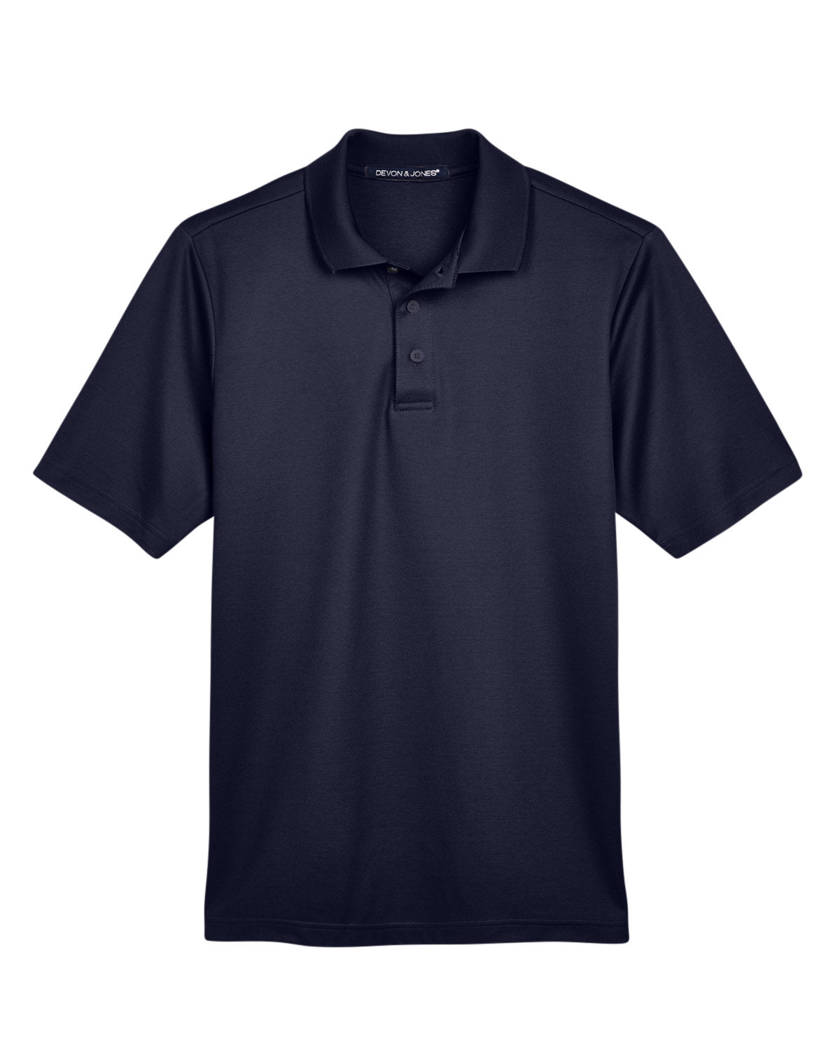 Devon & Jones CrownLux Performance® Men's Plaited Polo - Hart County Tourism