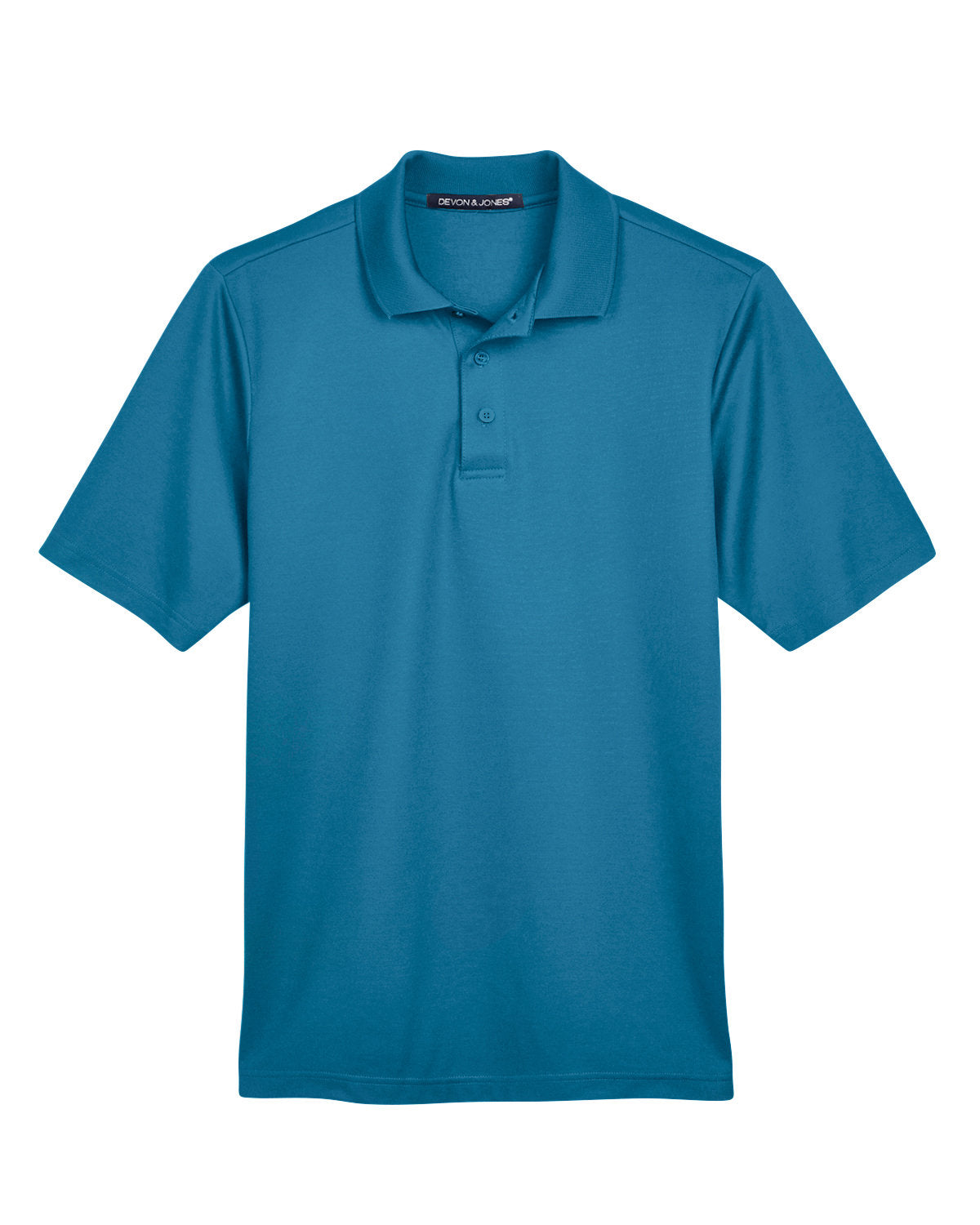 Devon & Jones CrownLux Performance® Men's Plaited Polo - Hart County Tourism