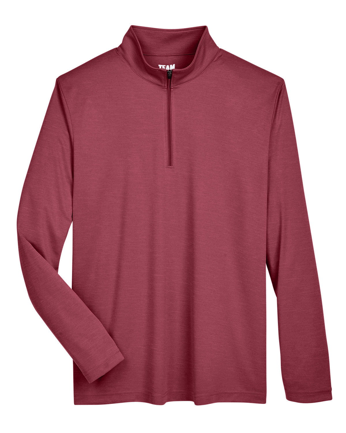 Team 365 Men's Zone Sonic Heather Performance Quarter-Zip - Hart County Tourism