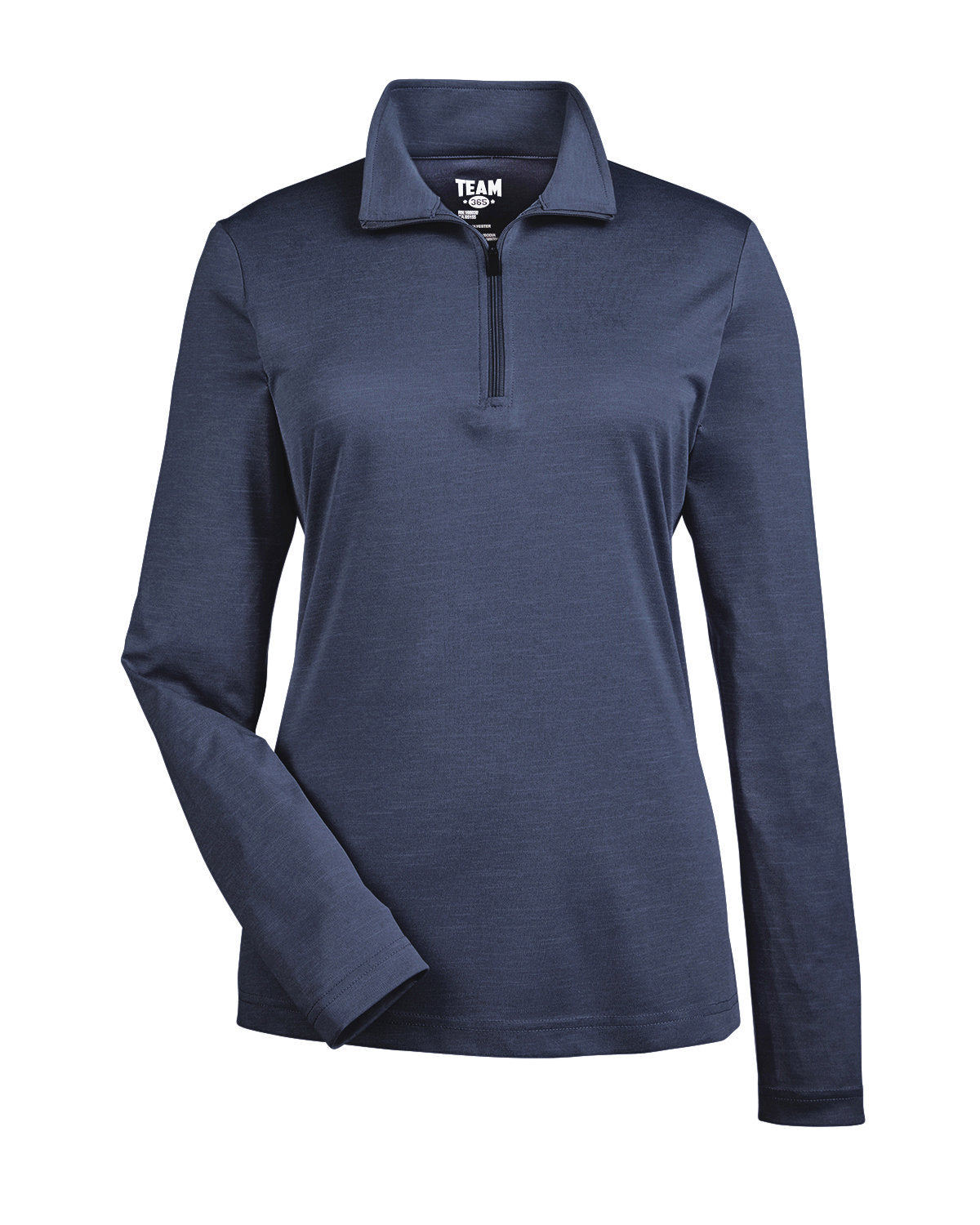 Team 365 Ladies' Zone Sonic Heather Performance Quarter-Zip - Hart County Tourism