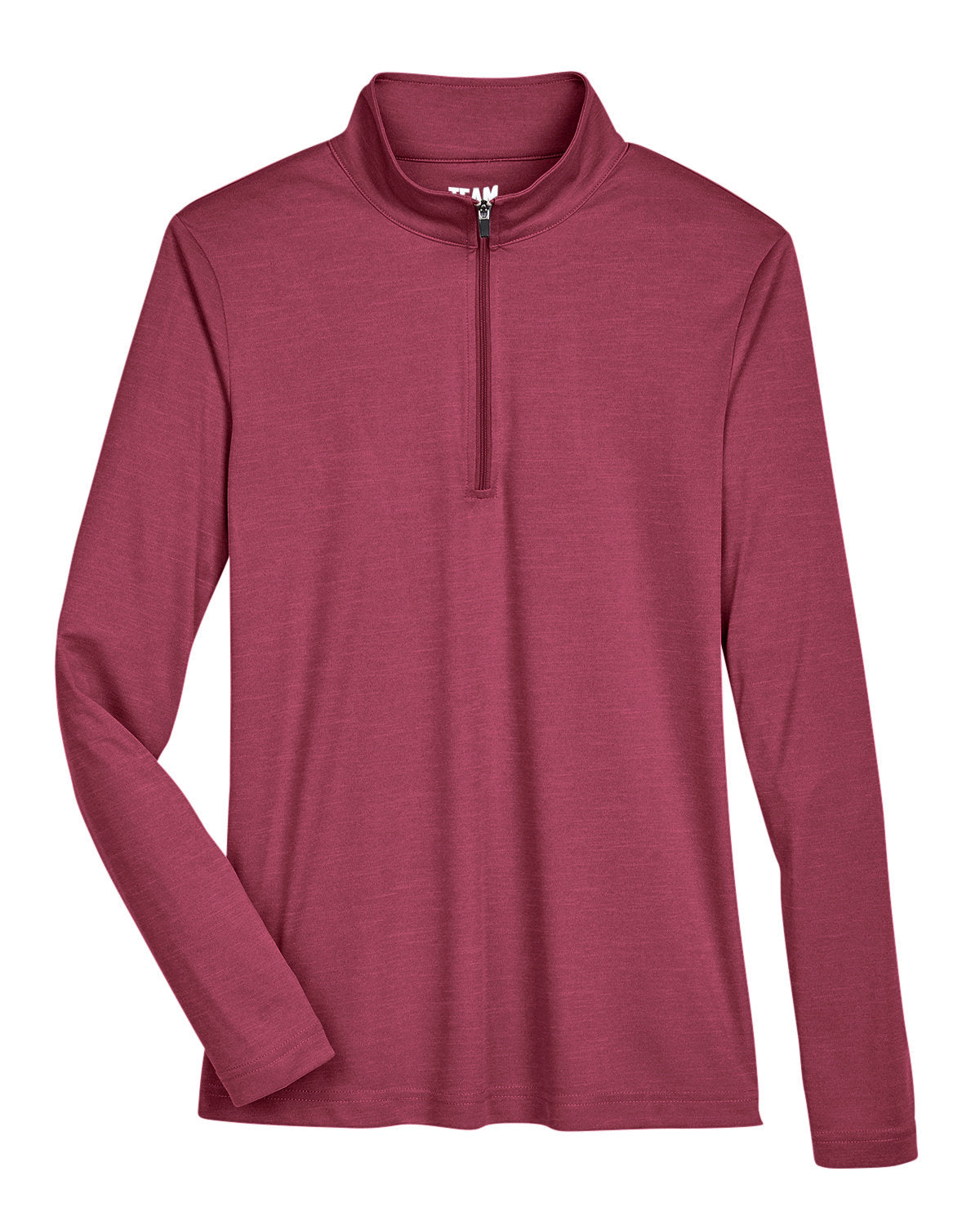 Team 365 Ladies' Zone Sonic Heather Performance Quarter-Zip - Hart County Tourism