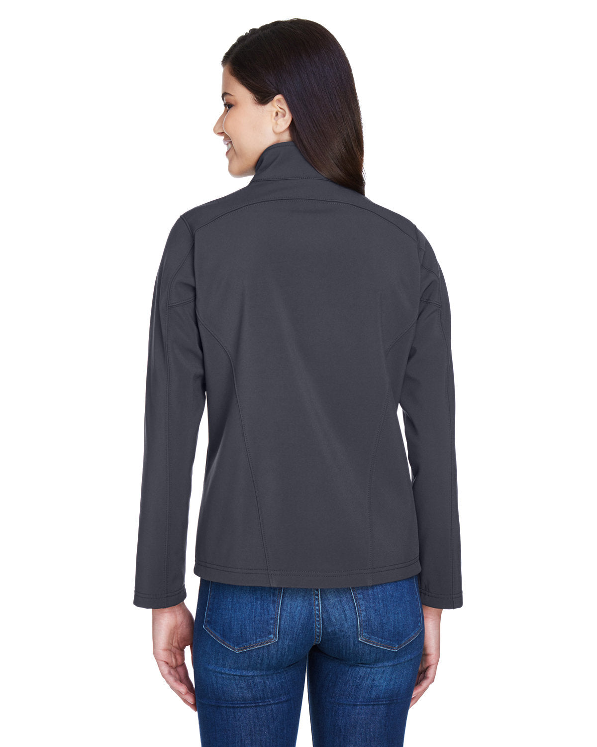 CORE365 Ladies' Cruise Two-Layer Fleece Bonded Soft Shell Jacket - Hart County Tourism