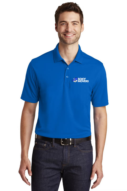 Port Authority Dry Zone - Royal Blue - Front Logo