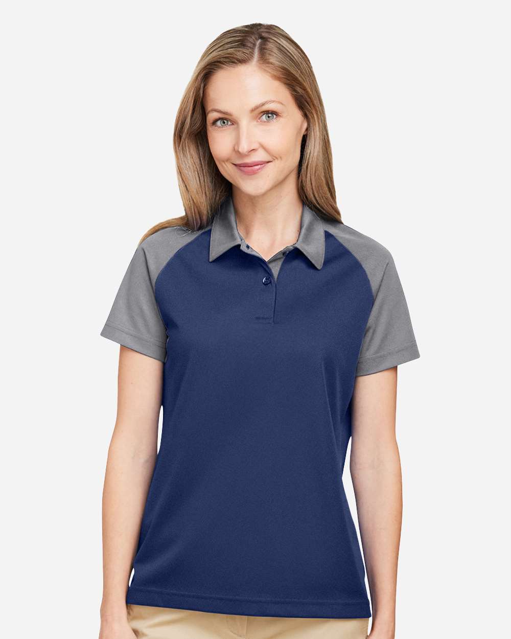 Team 365 Women's Command Snag-Protection Colorblock Polo