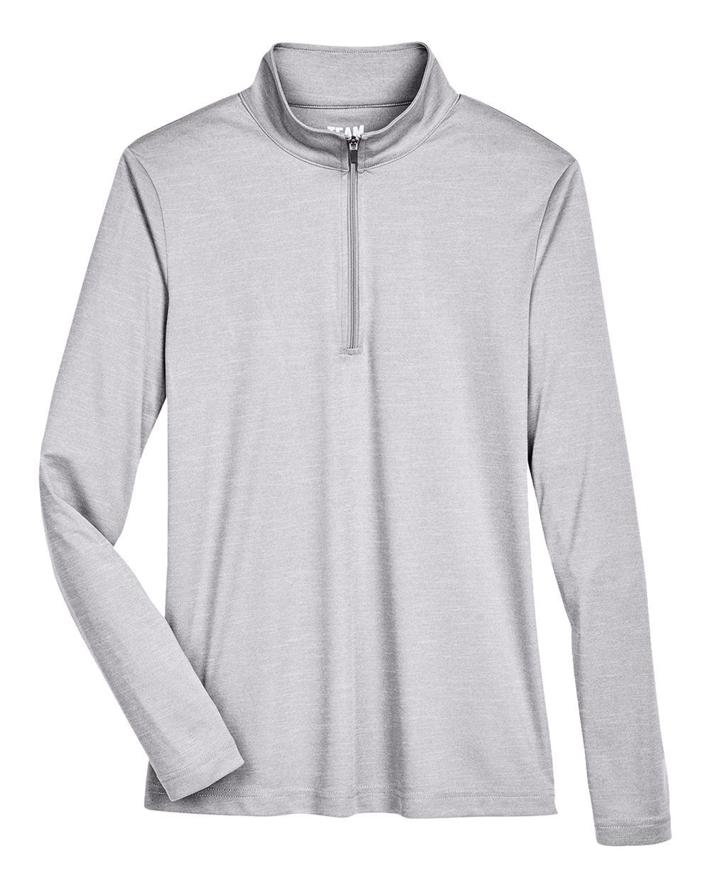 Team 365 Women's Zone Sonic Heather Performance Quarter-Zip Pullover