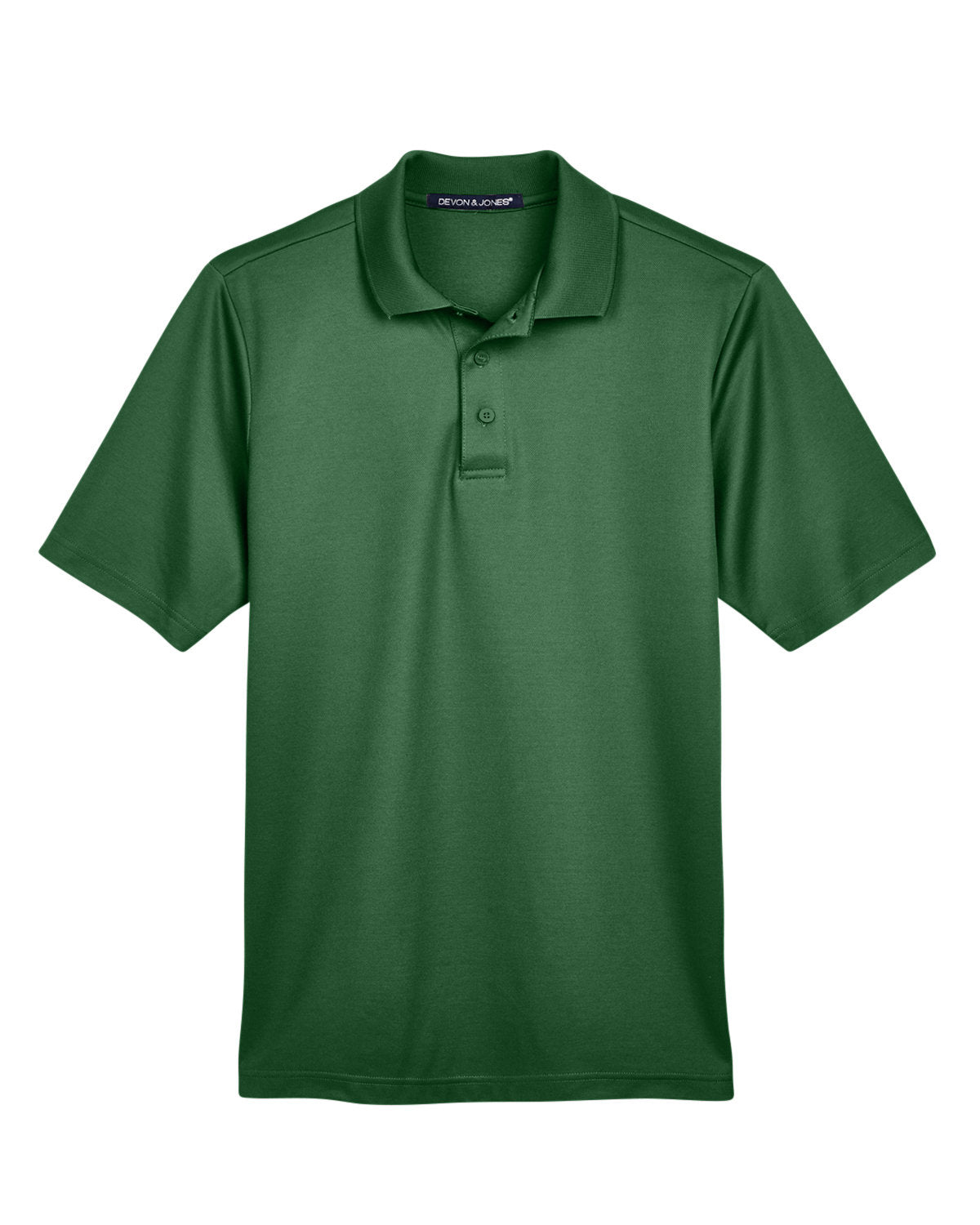 Devon & Jones CrownLux Performance® Men's Plaited Polo - Hart County Tourism